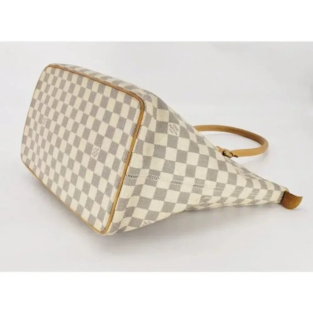 Louis Vuitton Saleya MM Damier Azur Tote Excellent Condition